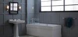Carron Highgate 1700mm x 750mm Single Ended Carronite Bath - white - Unbeatable Bathrooms