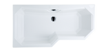 Carron Highgate 1700mm x 900mm Carronite shower Bath - white - Unbeatable Bathrooms