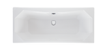 Carron Highgate 1800mm x 800mm Carronite Double Ended Bath - White - Unbeatable Bathrooms