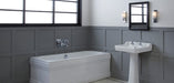 Carron Highgate 1800mm x 800mm Carronite Double Ended Bath - White - Unbeatable Bathrooms