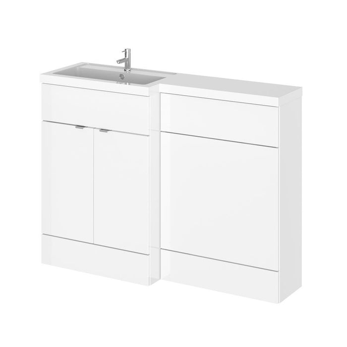 Hudson Reed Fusion 1200mm Vanity Unit Pack - Floor Standing 2 Door Unit - Unbeatable Bathrooms