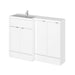 Hudson Reed Fusion 1200mm Vanity Unit Pack - Floor Standing 2 Door Unit - Unbeatable Bathrooms