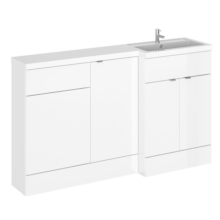 Hudson Reed Fusion 1500mm Vanity Unit Pack - Floor Standing 3 Door Unit - Unbeatable Bathrooms