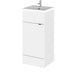 Hudson Reed Fusion Vanity Unit - Floor Standing 1 & 2 Door Units with Polymarble Basin - Unbeatable Bathrooms