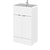 Hudson Reed Fusion Vanity Unit - Floor Standing 2 Door Unit with Basin (Full Depth) - Unbeatable Bathrooms