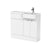 Hudson Reed Fusion 1000/1100mm Vanity Unit Pack - Floor Standing 2 Door Unit with Semi Recessed Basin - Unbeatable Bathrooms