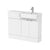 Hudson Reed Fusion 1000/1100mm Vanity Unit Pack - Floor Standing 2 Door Unit with Semi Recessed Basin - Unbeatable Bathrooms