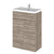 Hudson Reed Fusion Vanity Unit - Floor Standing 1 & 2 Door Units with Polymarble Basin - Unbeatable Bathrooms