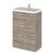 Hudson Reed Fusion Vanity Unit - Floor Standing 2 Door Unit with Basin (Full Depth) - Unbeatable Bathrooms