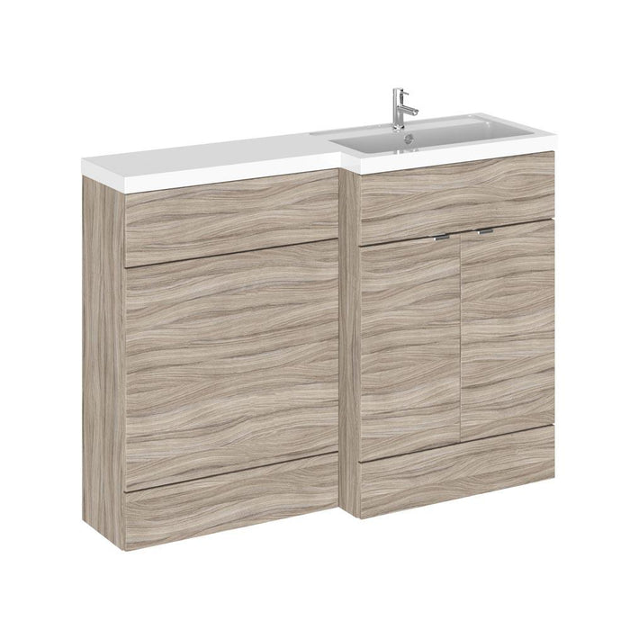 Hudson Reed Fusion 1200mm Vanity Unit Pack - Floor Standing 2 Door Unit - Unbeatable Bathrooms