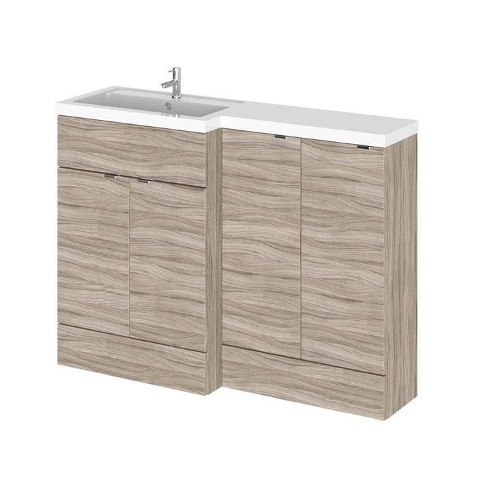 Hudson Reed Fusion 1200mm Vanity Unit Pack - Floor Standing 2 Door Unit - Unbeatable Bathrooms
