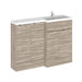 Hudson Reed Fusion 1200mm Vanity Unit Pack - Floor Standing 2 Door Unit - Unbeatable Bathrooms