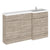 Hudson Reed Fusion 1500mm Vanity Unit Pack - Floor Standing 3 Door Unit - Unbeatable Bathrooms