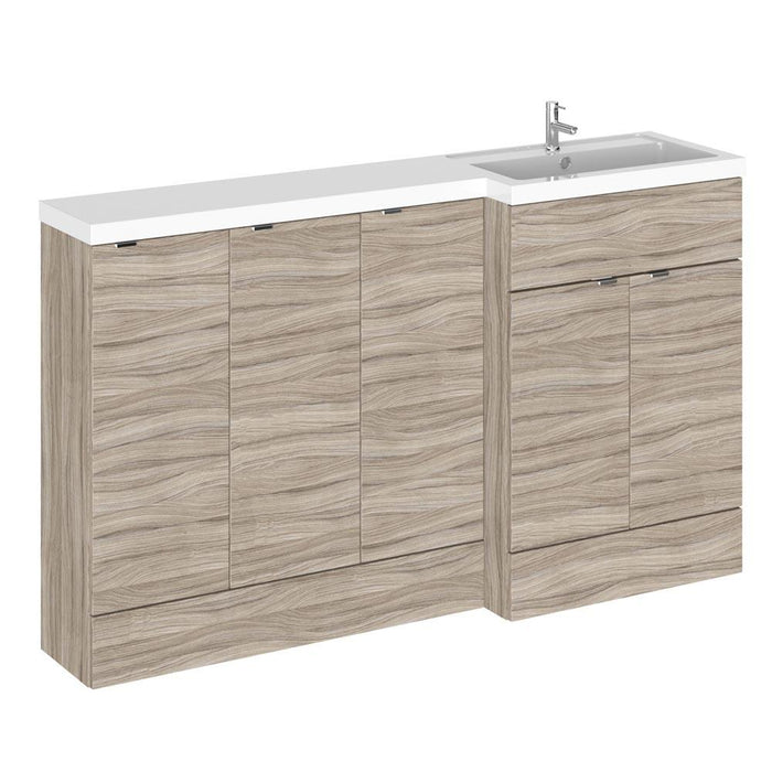 Hudson Reed Fusion 1500mm Vanity Unit Pack - Floor Standing 3 Door Unit - Unbeatable Bathrooms