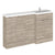 Hudson Reed Fusion 1500mm Vanity Unit Pack - Floor Standing 3 Door Unit - Unbeatable Bathrooms