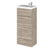 Hudson Reed Fusion Compact Vanity Unit - Floor Standing 1 & 2 Door Units with Polymarble Basin - Unbeatable Bathrooms