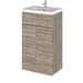 Hudson Reed Fusion Vanity Unit - Floor Standing 2 Door Unit with Basin (Full Depth) - Unbeatable Bathrooms