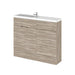 Hudson Reed Fusion 1000mm Compact Vanity Unit Pack - Floor Standing 2 Door Unit - Unbeatable Bathrooms