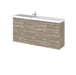 Hudson Reed Fusion 1000/1200mm Compact Vanity Unit Pack - Floor Standing 4 Door Unit - Unbeatable Bathrooms