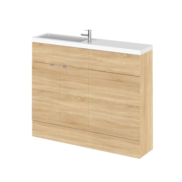 Hudson Reed Fusion 1200mm Compact Vanity Unit Pack - Floor Standing 2 Door Unit - Unbeatable Bathrooms