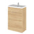 Hudson Reed Fusion Vanity Unit - Floor Standing 2 Door Unit with Basin (Full Depth) - Unbeatable Bathrooms