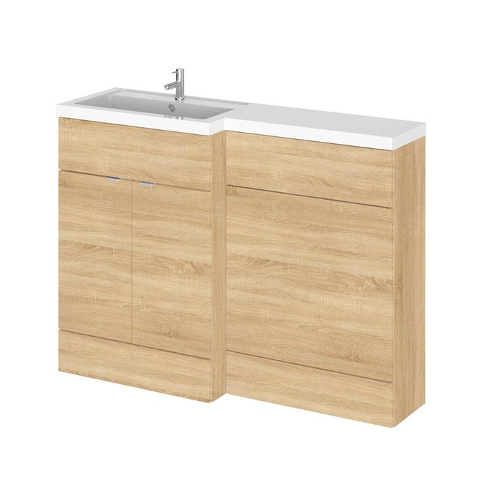 Hudson Reed Fusion 1200mm Vanity Unit Pack - Floor Standing 2 Door Unit - Unbeatable Bathrooms