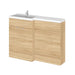 Hudson Reed Fusion 1200mm Vanity Unit Pack - Floor Standing 2 Door Unit - Unbeatable Bathrooms