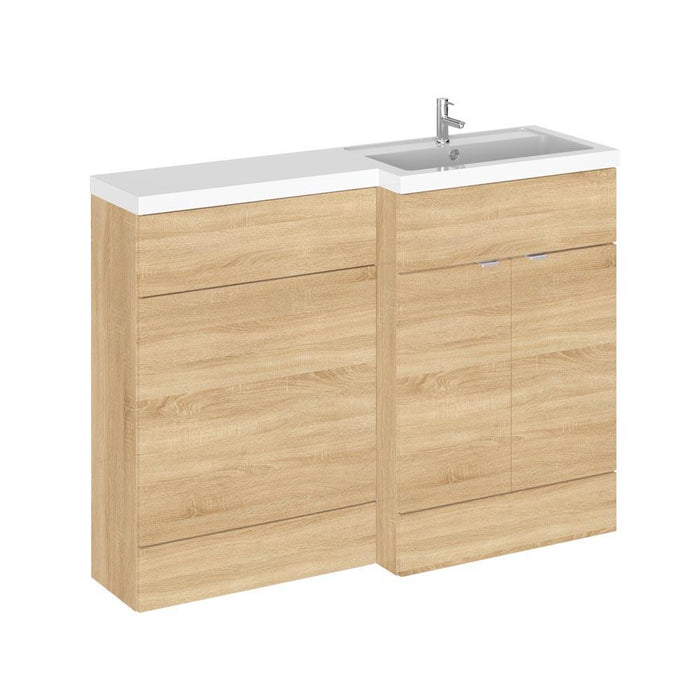 Hudson Reed Fusion 1200mm Vanity Unit Pack - Floor Standing 2 Door Unit - Unbeatable Bathrooms