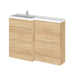 Hudson Reed Fusion 1200mm Vanity Unit Pack - Floor Standing 2 Door Unit - Unbeatable Bathrooms