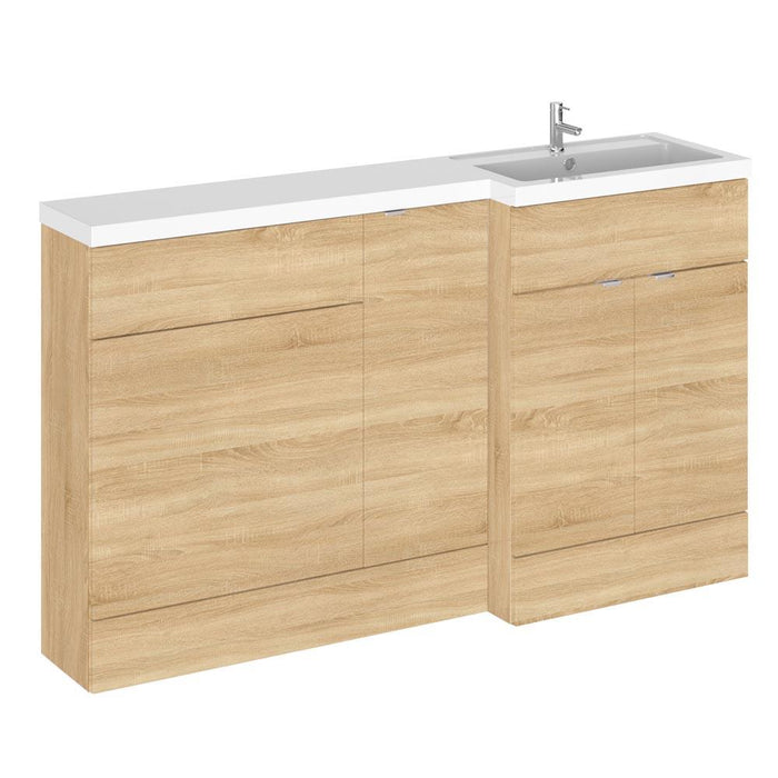 Hudson Reed Fusion 1500mm Vanity Unit Pack - Floor Standing 3 Door Unit - Unbeatable Bathrooms