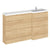 Hudson Reed Fusion 1500mm Vanity Unit Pack - Floor Standing 3 Door Unit - Unbeatable Bathrooms