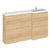 Hudson Reed Fusion 1500mm Vanity Unit Pack - Floor Standing 3 Door Unit - Unbeatable Bathrooms