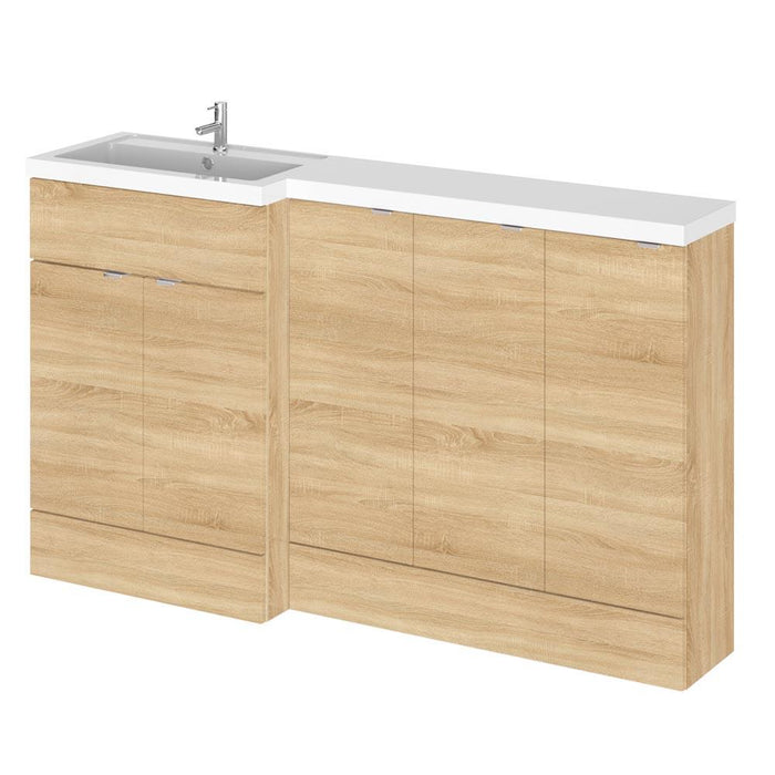 Hudson Reed Fusion 1500mm Vanity Unit Pack - Floor Standing 3 Door Unit - Unbeatable Bathrooms
