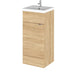 Hudson Reed Fusion Vanity Unit - Floor Standing 1 & 2 Door Units with Polymarble Basin - Unbeatable Bathrooms