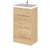 Hudson Reed Fusion Vanity Unit - Floor Standing 1 & 2 Door Units with Polymarble Basin - Unbeatable Bathrooms