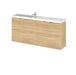 Hudson Reed Fusion 1000/1200mm Compact Vanity Unit Pack - Floor Standing 4 Door Unit - Unbeatable Bathrooms