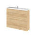 Hudson Reed Fusion 1000mm Compact Vanity Unit Pack - Floor Standing 2 Door Unit - Unbeatable Bathrooms