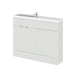Hudson Reed Fusion 1200mm Compact Vanity Unit Pack - Floor Standing 2 Door Unit - Unbeatable Bathrooms