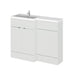 Hudson Reed Fusion 1200mm Compact Vanity Unit Pack - Floor Standing 2 Door Unit - Unbeatable Bathrooms