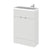 Hudson Reed Fusion Compact Vanity Unit - Floor Standing 1 & 2 Door Units with Polymarble Basin - Unbeatable Bathrooms