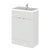 Hudson Reed Fusion Vanity Unit - Floor Standing 1 & 2 Door Units with Polymarble Basin - Unbeatable Bathrooms