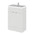 Hudson Reed Fusion Vanity Unit - Floor Standing 2 Door Unit with Basin (Full Depth) - Unbeatable Bathrooms