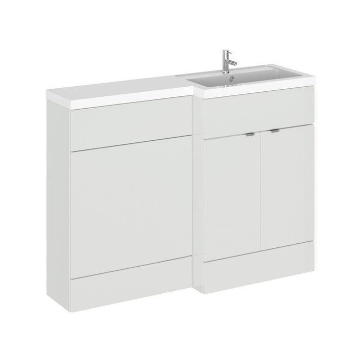 Hudson Reed Fusion 1200mm Vanity Unit Pack - Floor Standing 2 Door Unit - Unbeatable Bathrooms