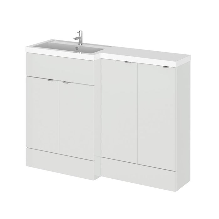 Hudson Reed Fusion 1200mm Vanity Unit Pack - Floor Standing 2 Door Unit - Unbeatable Bathrooms