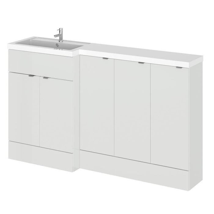 Hudson Reed Fusion 1500mm Vanity Unit Pack - Floor Standing 3 Door Unit - Unbeatable Bathrooms