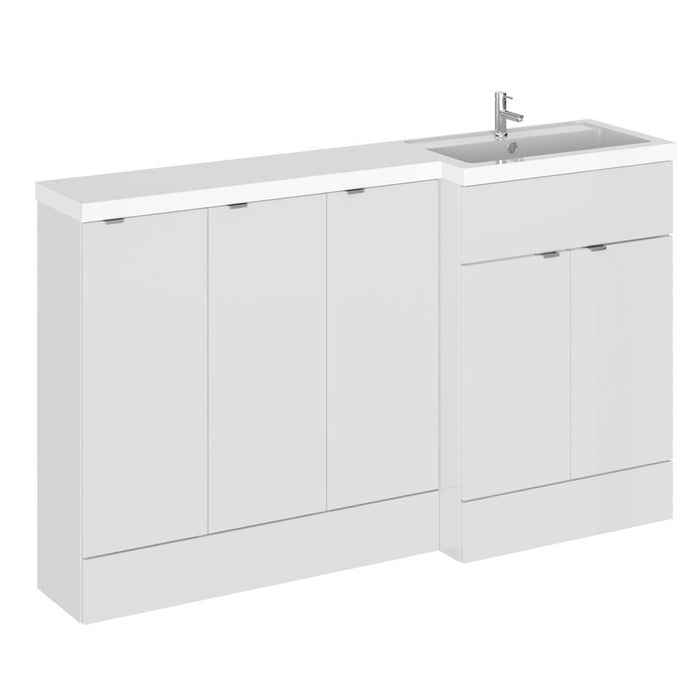 Hudson Reed Fusion 1500mm Vanity Unit Pack - Floor Standing 3 Door Unit - Unbeatable Bathrooms