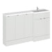 Hudson Reed Fusion 1500mm Vanity Unit Pack - Floor Standing 3 Door Unit - Unbeatable Bathrooms