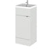 Hudson Reed Fusion Vanity Unit - Floor Standing 1 & 2 Door Units with Polymarble Basin - Unbeatable Bathrooms
