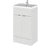 Hudson Reed Fusion Vanity Unit - Floor Standing 2 Door Unit with Basin (Full Depth) - Unbeatable Bathrooms