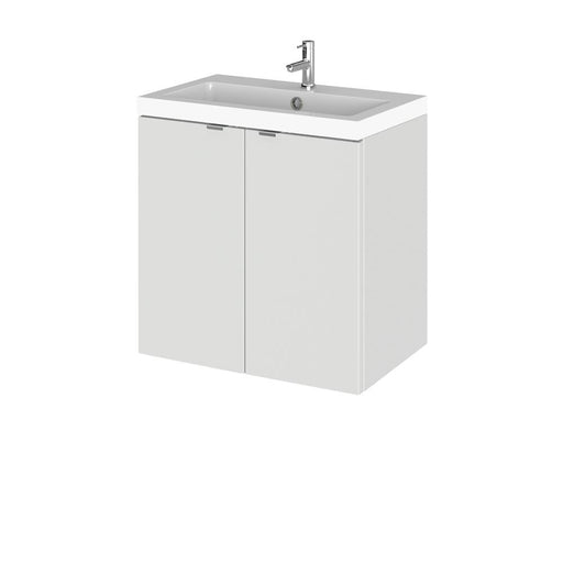 Hudson Reed Fusion Vanity Unit - Wall Hung Units with Polymarble Basin (Full Depth) - Unbeatable Bathrooms